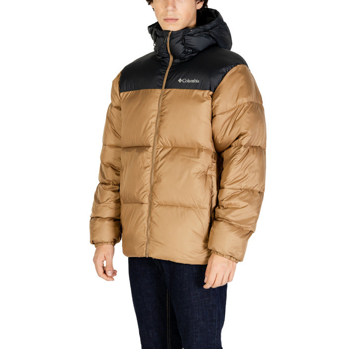 Columbia Logo Hooded Puffer Jacket