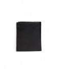 Guess Logo Genuine Leather Black Wallet