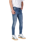 Antony Morato Distressed Medium Wash Skinny Jeans