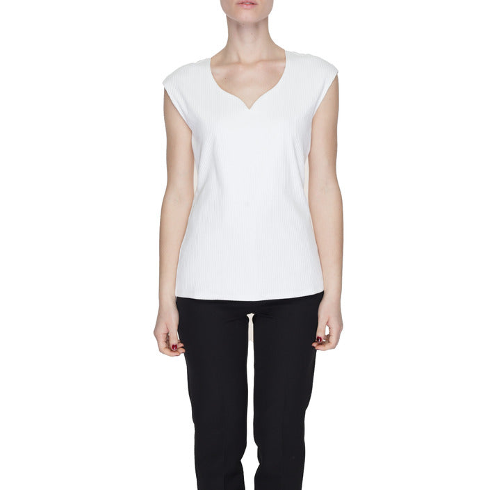 Street One Minimalist Cotton Sleeveless Top