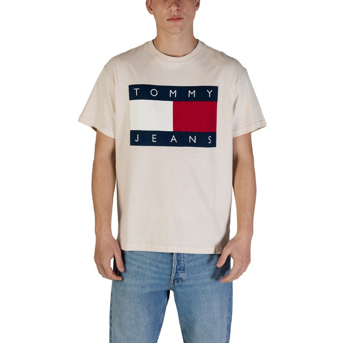 Tommy Hilfiger Jeans Logo Crewneck T-Shirt 100% Cotton