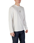 Armani Exchange Logo 100% Cotton Crewneck Long Sleeve Top