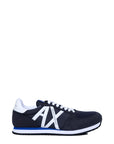 Armani Exchange Logo Low Top Lace-Up Sneakers