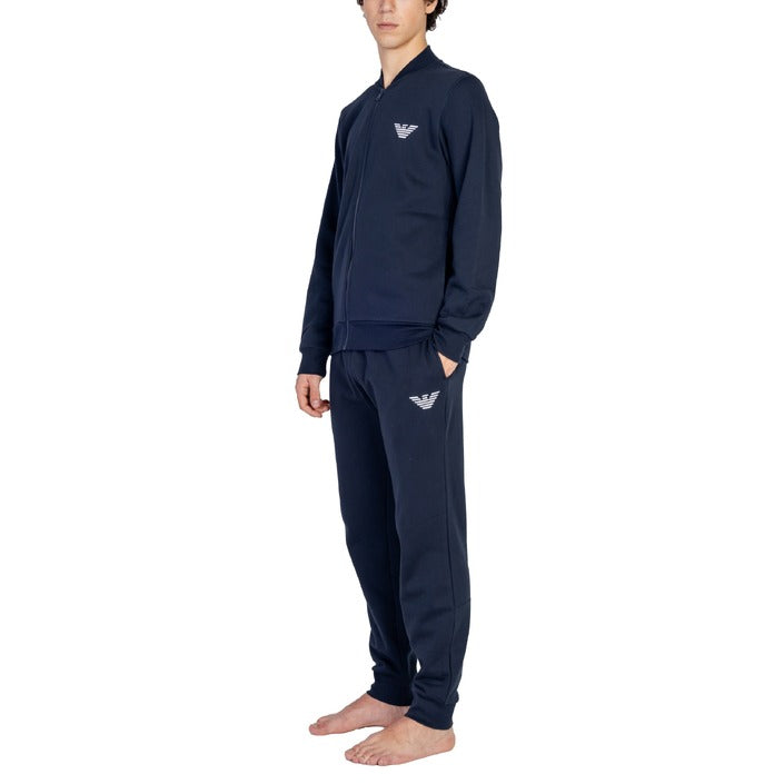 Emporio Armani Logo 100% Cotton Tracksuit Set