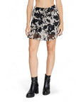 JDY Floral A-Line Mini Skirt