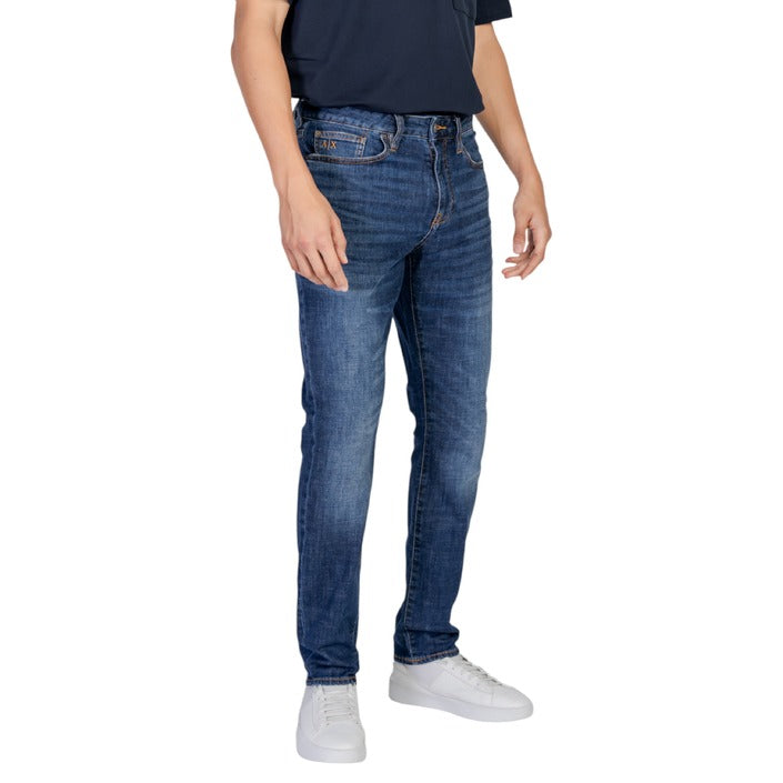 Armani Exchange Slim Fit Medium Wash Denim Jeans