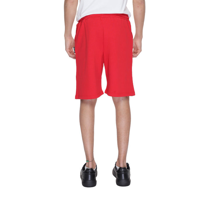 Icon Logo Pure Cotton Shorts - red