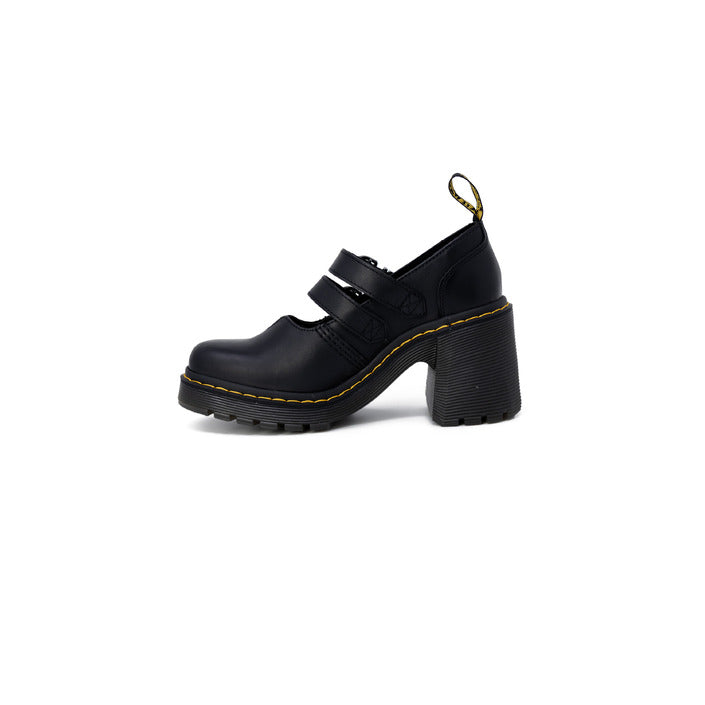 Dr. Martens Logo Double Buckle Block Heel Shoes