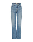 Only High Rise Minimalist Light Wash High Rise Boot Cut Jeans