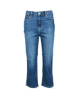 Pepe Jeans Logo Light Wash Boot Cut Jeans
