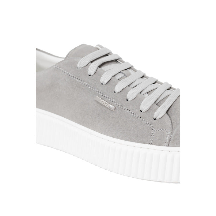 Antony Morato Logo Chunky Sole Leather Low Top Lace-Up Sneakers