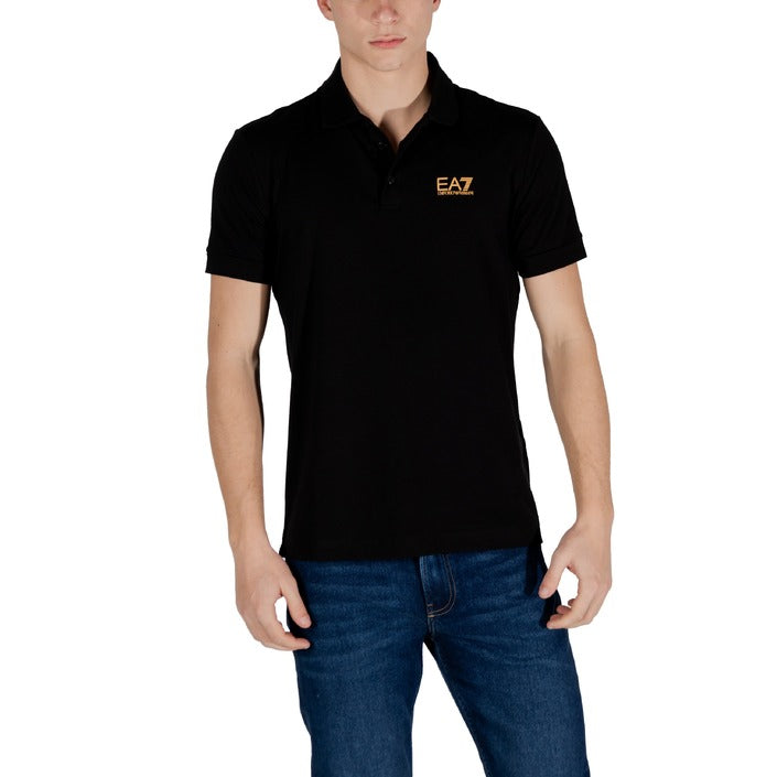 EA7 By Emporio Armani Logo Cotton Polo Shirt