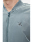 Calvin Klein Jeans Logo Baseball Collar Jacket - Multiple Colors