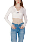 Tommy Hilfiger Jeans Logo Ultra Cropped Knit Top