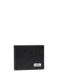 Armani Exchange Badge Logo Genuine Leather Wallet