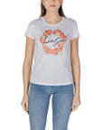 Liu Jo Logo Crewneck T-Shirt 100% Cotton