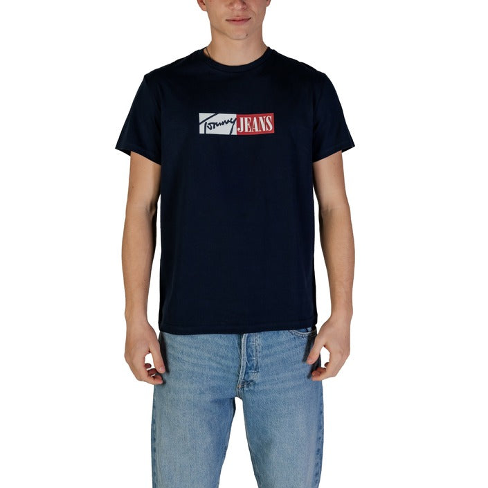 Tommy Hilfiger Jeans Logo Crewneck T-Shirt 100% Cotton