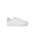 EA7 By Emporio Armani Leather Low Top Lace-Up Sneakers