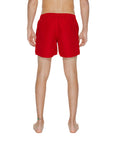 EA7 By Emporio Armani Athleisure Quick Dry Shorts - red