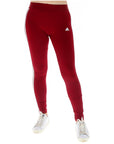 Adidas Classic Logo & 3 Stripe Cotton-Rich Athleisure Leggings