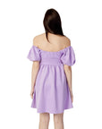 Aniye By Off-Shoulder Mini Babydoll Dress