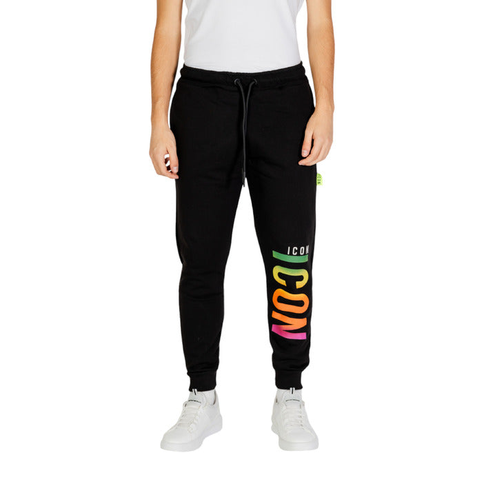 Icon Men Logo Cotton-Blend Joggers