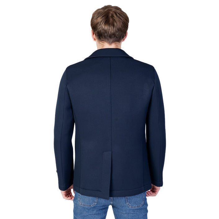 Mulish Minimalist Double-Breasted Mid-Length Coat