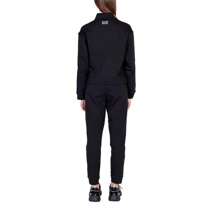 EA7 By Emporio Armani Logo Athleisure Tracksuit Cotton-Rich