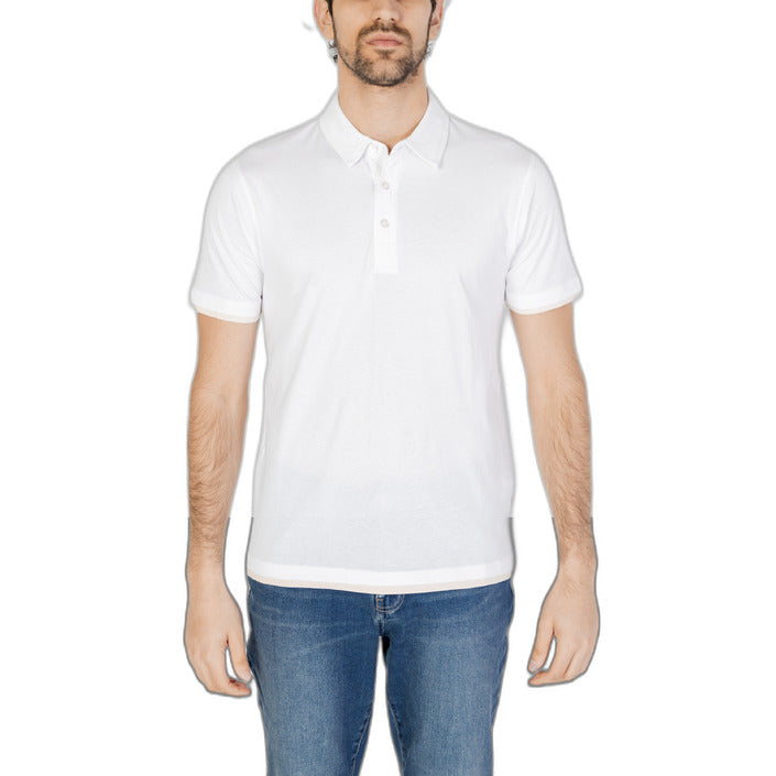 Hamaki-Ho Minimalist Pure Cotton Polo Shirt - white