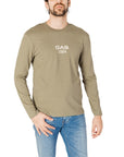 Gas Logo Cotton-Rich Long Sleeve T-Shirt