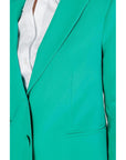 Sandro Ferrone Minimalist Classic Blazer - green