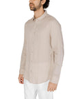 Armani Exchange Minimalist Pure Linen Shirt - Multiple Colors