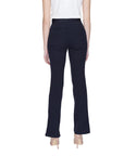 Street One High Waist Black Boot Cut Suit Pants