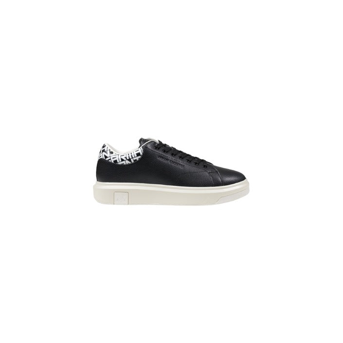 Armani Exchange Logo Low Top Lace-Up Sneakers