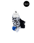 Calvin Klein Logo Cotton-Blend Extra Low Cut Socks - 2 Pack