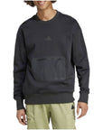 Adidas Logo Crewneck Sweatshirt Cotton-Blend