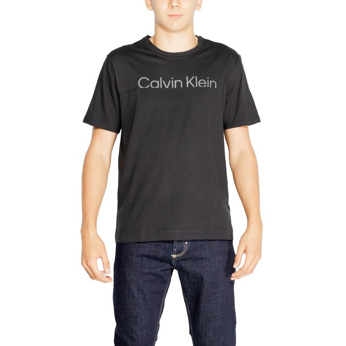 Calvin Klein Sport Logo 100% Cotton Crewneck T-Shirt