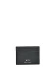 Armani Exchange Logo Leather Slim Wallet