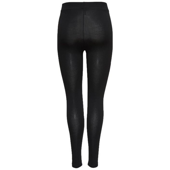 Only Cotton Stretch Black Leggings