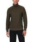 Only & Sons Minimalist Turtleneck 100% Cotton Sweater