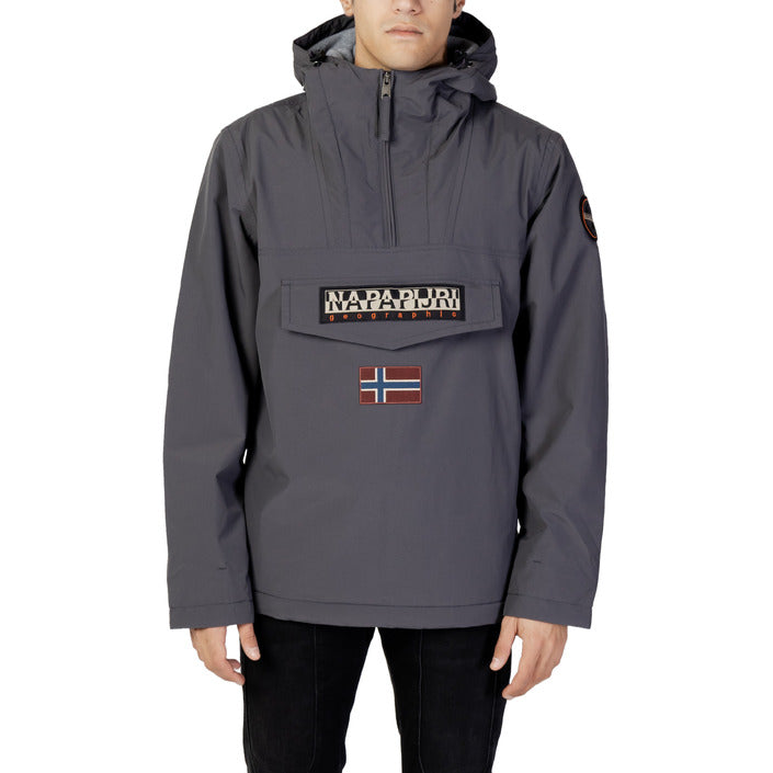 Napapijri Logo Hooded Pullover Outerwear