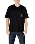 Armani Exchange Logo 100% Cotton Crewneck T-Shirt