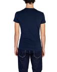 Emporio Armani Logo Cotton-Rich Fitted T-Shirt