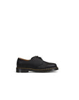 Dr. Martens Minimalist  Genuine Leather Black Lace-Up Shoes