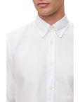 Boss Minimalist Classic White Pure Cotton Shirt