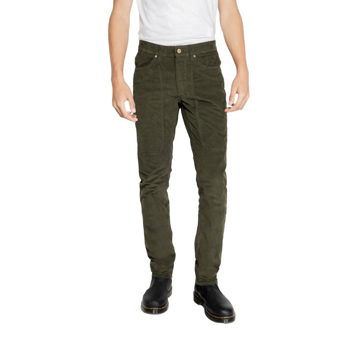 Jeckerson Logo Skinny Fit Chinos Cotton