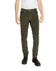 Jeckerson Logo Skinny Fit Chinos Cotton