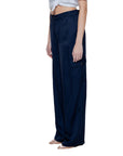 Street One Blue Wide Leg Cargo Pants