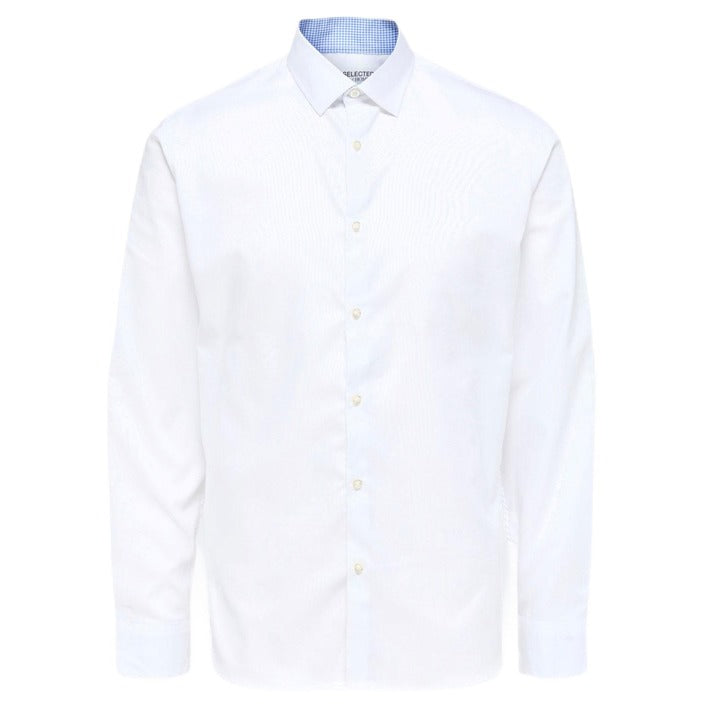 Selected Pure Cotton Short Collar Shirt