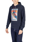 Napapijri Logo & Graphic Cotton-Rich Hooded Pullover